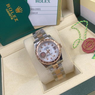 RO นาฬิกาข้อมือผู้หญิง  Datejust 31 mm ระบบออโต้ นาฬิกาแฟชั่น