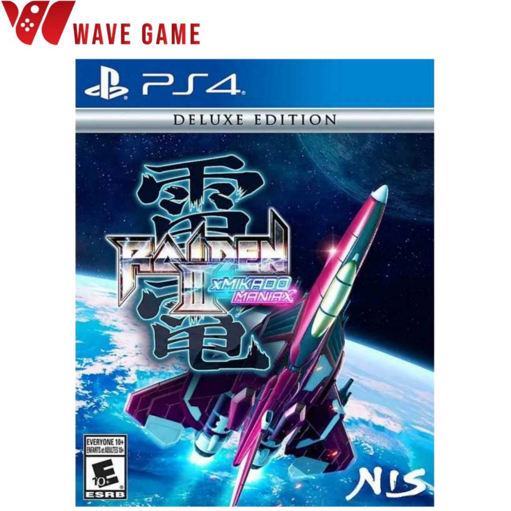 ps4 raiden III x mikado maniax deluxe edition ( english zone 1 )