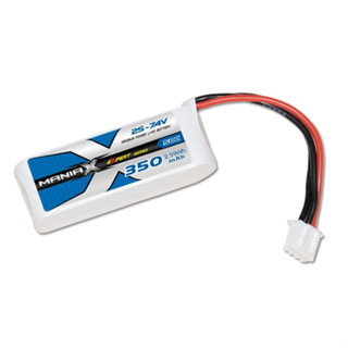 [แบตเตอรี่ 2เซล] แบต ฮอไฟฟ้า M1 ManiaX 2S 7.4V 350mAh 50C 7.4V Lipo Battery (For M1)