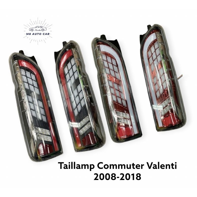 ไฟท้าย รถตู้ Commuter led 2008 2010 2012 2014 2016 2018 Taillamp Commuter led