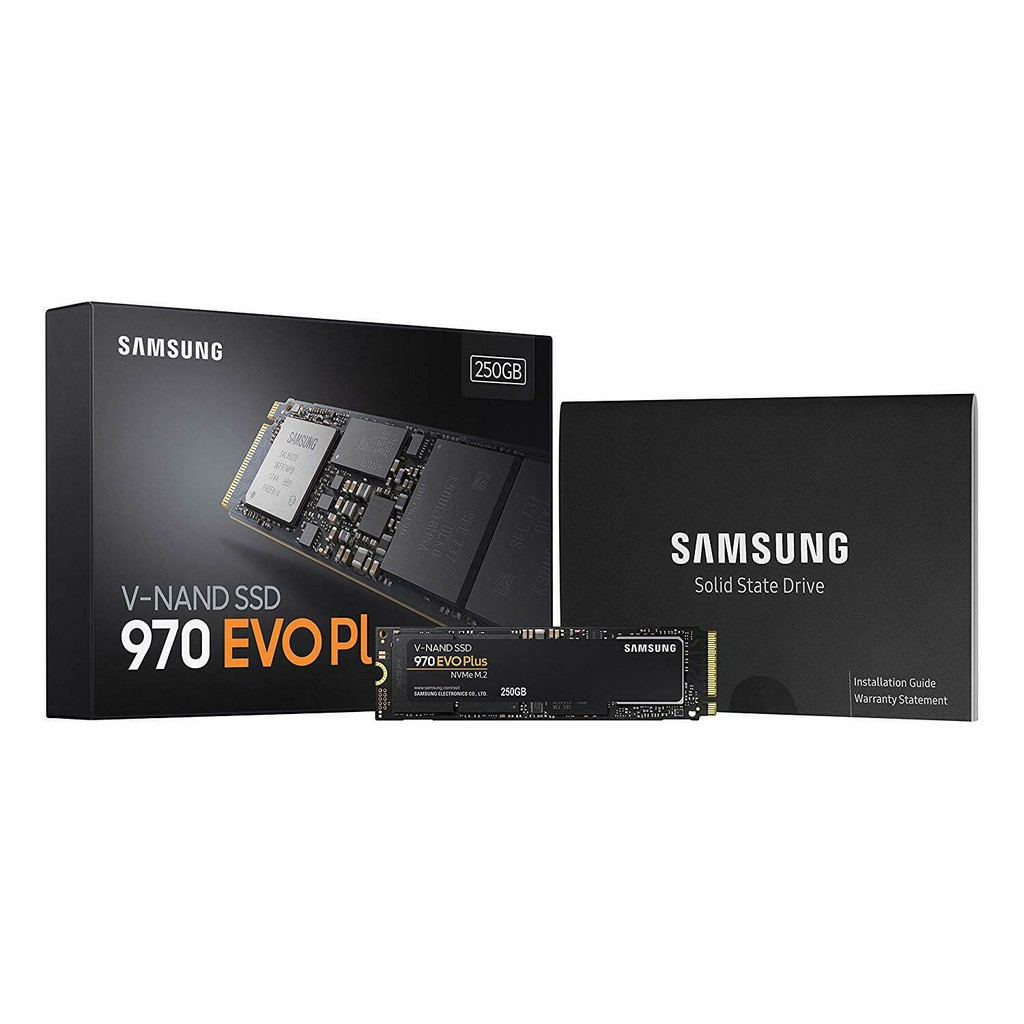 SSD 250GB SAMSUNG 970 EVO PLUS PCIe/NVMe M.2 2280 (MZ-V7S250BW)