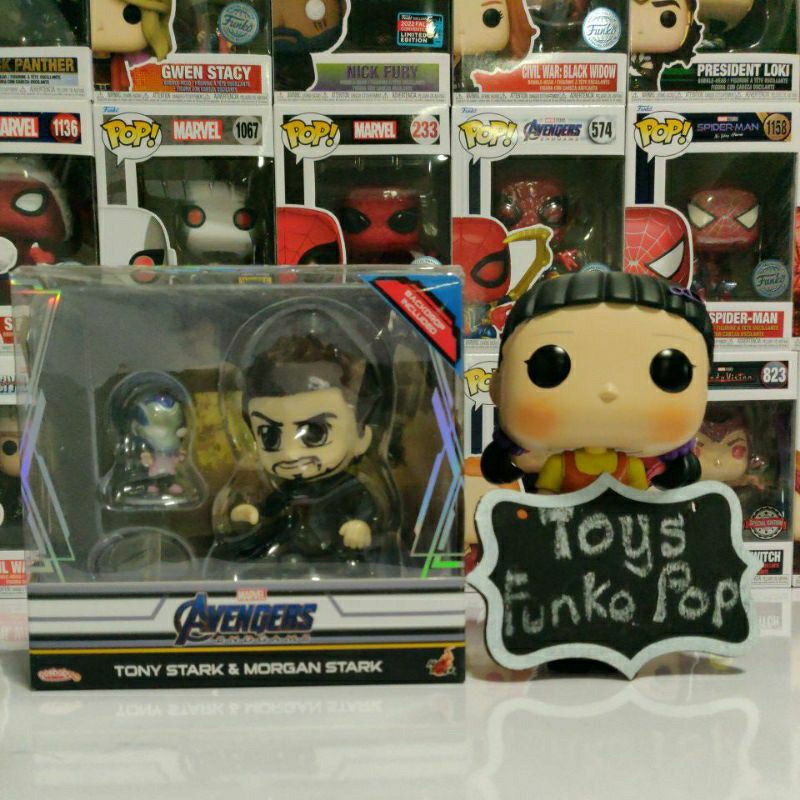 Cosbaby Avengers End Game : Tony Stark & Morgan Stark