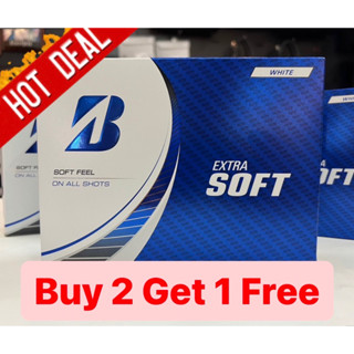 (2 free 1)ลูกกอล์ฟ Bridgestone Extrasoft (ซื้อ 2 แถม 1) Bridgestone Extrasoft golf balls (2 free 1)