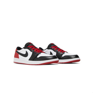 (พร้อมส่ง ของแท้ 100%) AIR JORDAN 1 LOW OG BLACK TOE