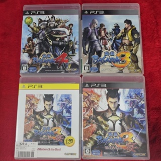 แผ่นแท้ PS3 BASARA 3/BASARA 3 UTAGE/BASARA4 (BLJM-60218/BLJM-61063/BLJM-60389/BLJM-55049)(Japan)