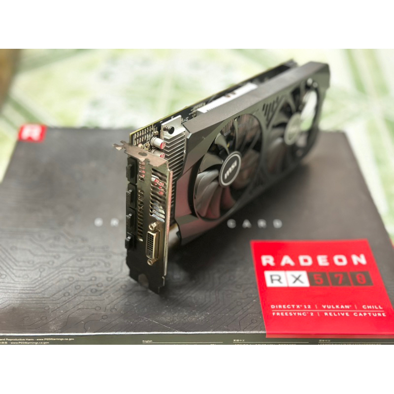 การ์ดจอ VGA // - RX570 8g  มือสอง AMD Radeon การ์ดจอร้านเกมส์