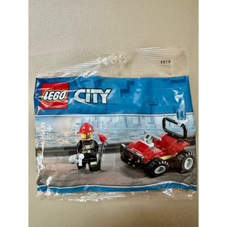 LEGO 30361 city set Fire ATV  Polybag แท้💯