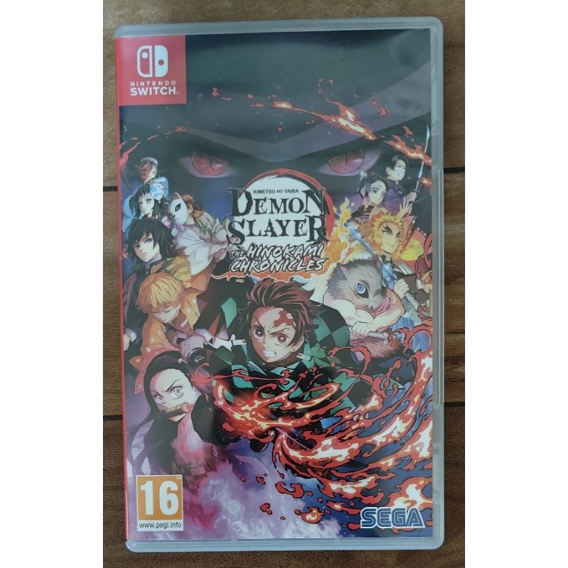 (ทักแชทรับโค๊ด)(มือ 1,2 พร้อมส่ง)Nintendo Switch : Demon Slayer The Hinokami Chronicles มือหนึ่ง มือสอง