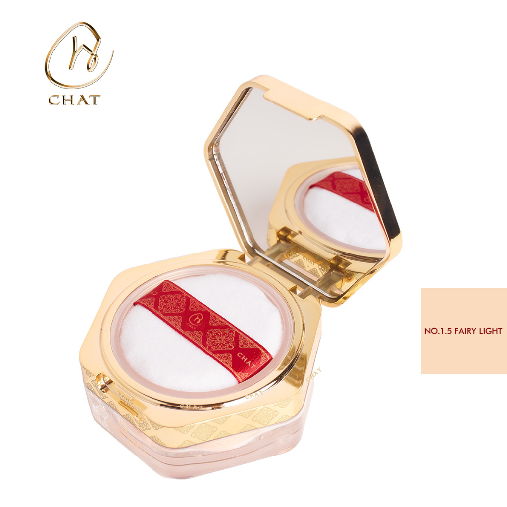 ของแถม ฉัตร แป้งฝุ่นโปร่งแสง ทรานซ์ลูเซนท์ เซตติ้ง พาวเดอร์ CHAT Translucent Setting Powder