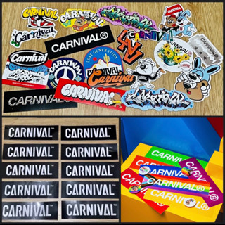 [แท้ 💯!] สติ๊กเกอร์ CARNIVAL + พร้อมซองใส่ Box logo Sticker