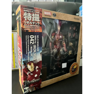 มือ1 YAMAGUCHI Revoltech MK7 Marvel Iron Man Action Figure Collection ของเล่น