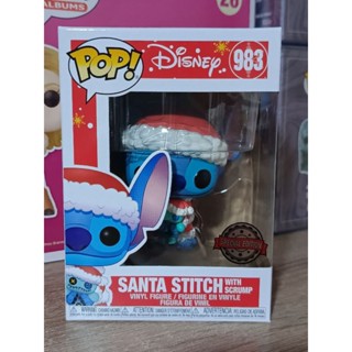 Funko Pop! : Lilo and Stitch - Santa Stitch with Scrump