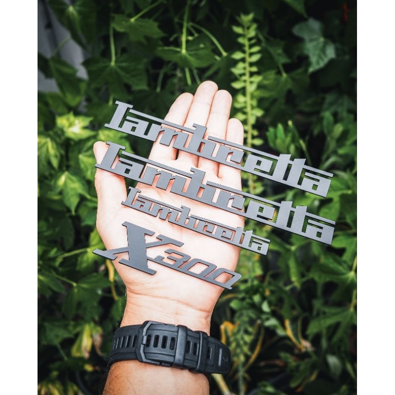 ใหม่!! Logo สแตนเลส ชุด 4ชิ้น แปะหน้ารถและฝาข้าง สวยลงตัว แข็งแรง คุ้มค่า สำหรับ X300 X300SR X200 : Pocenti - รูปที่ 5