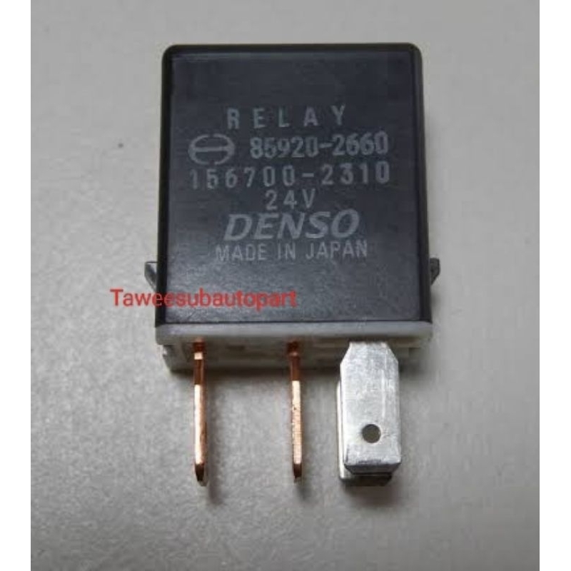 รีเลย์แท้ HINO 85920-2660 24V DENSO 156700-2310