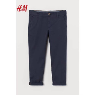 H&amp;M Chino boy pants slim fit ผ้ายืดได้ ใส่ไม่อึดอัดจ้าาา มี3สีจ้า