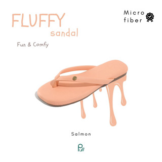 PUFFSHOES.OFFICIAL : Fluffy V.2  Salmon