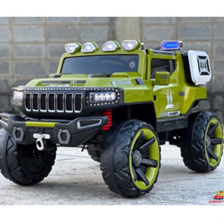 🚜Rambo Rampage 4X4 (✨ใหญ่สุดในรุ่น | รับได้ 90 kg | Full Option มือถือ+รีโมต+Bluetooth✨) รถแบตเตอรี่เด็กขายดี : KIDs CAR