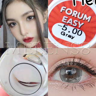 * มี ค่าสายตาสั้น * คอนแทคเลนส์ LovelyLens : Forum Easy eff18 ตาโต บิ๊กอาย ตัดขอบ สีเทา สีน้ำตาล พร้อมส่ง