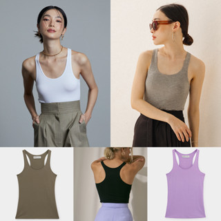 maison KEEPS Bare Basic Tank Free Size เสื้อกล้าม ด้านหลังเว้า ขนาดฟรีไซส์