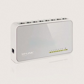 Switching Hub 8 Port TP-LINK TL-SF1008D (7") ประกัน LT. อุปกรณ์ขยายสัญญาณ