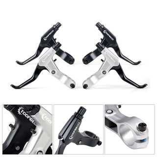 🚚1 คู่คันโยกเบรคจักรยานอลูมิเนียมเบามากจักรยานเบรคจับ 2.2 ซม. BMX เบรคมือจับ MTB จักรยานเสือหมอบอุปกรณ์เสริมจักรยาน