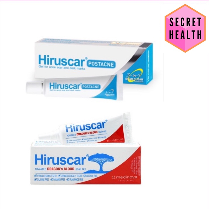 Hiruscar Postacne และ Hiruscar Dragonblood