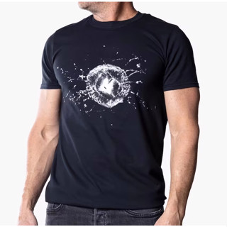 (Pre-Order ของแท้นำเข้า) Tesla Men T-shirt Cybertruck Bulletproof Pattern เสื้อยึดชายเทสล่าลายไซเบอร์ทรัก