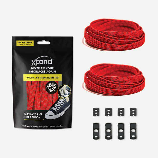 XPAND FLAT LACING SYSTEM | ORIGINAL NO-TIE - RNG SPORT เชือกรองเท้า
