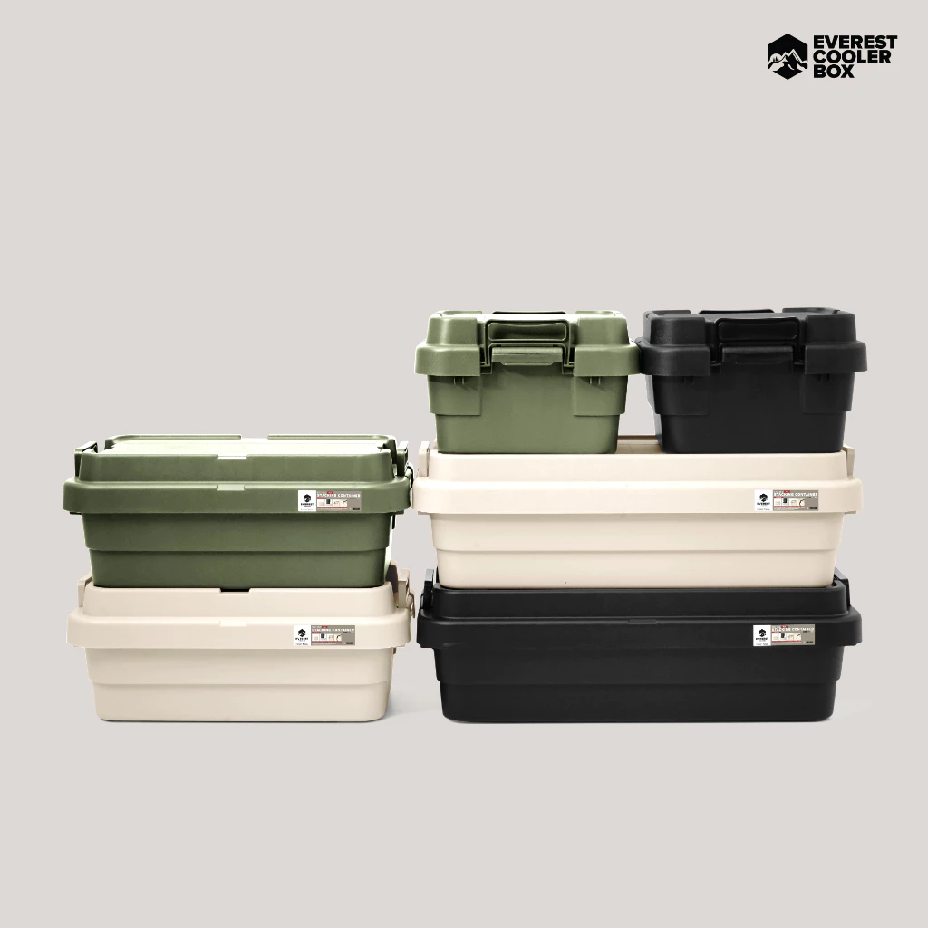 ลังเก็บของ STACKING CONTAINER ลังแคมป์ปิ้ง 18 30 40 ลิตร Camping Box