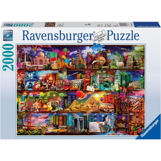 จิ๊กซอว์ Ravensburger - World of Books  2000 piece (ของแท้ มีสินค้าพร้อมส่ง)