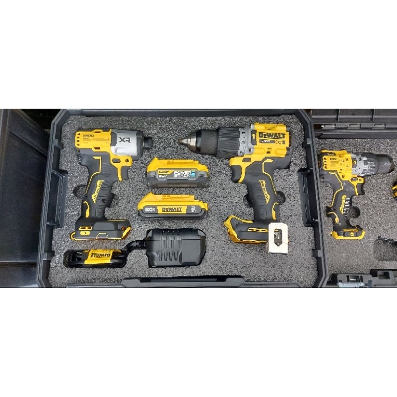 โฟมกล่องเครื่องมือ DeWALT TSTAK สำหรับรุ่นDCD805+DCF845