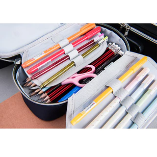 (พร้อมส่ง) กล่องดินสอ กระเป๋าดินสอ ปากกา กล่องดินสอล๊อครหัส กระเป๋าใส่เครื่องเขียน มีซิปล๊อค
