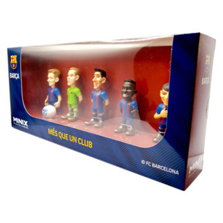 โมเดล Minix ลิขสิทธิ์แท้ FC Barcelona Team Pack 5 ตัว 2023/2024