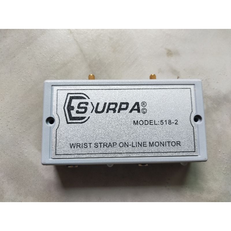 SURPA 518-2 2 Input Wrist Strap Esd Antistatic Wrist Strap On-Line Monitor