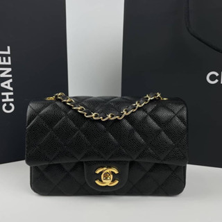 CC classic (microchip) Geade vip size 20 cm สีดำ อะไหล่ทอง