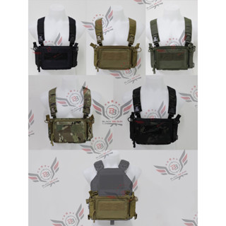 D3CRM Micro Chest Rig (สายโยงบ่า) (D3CR MICRO) (Micro Chest Rig) ● คุณสมบัติ : 1. เสื้อเวสทำจากผ้า Co