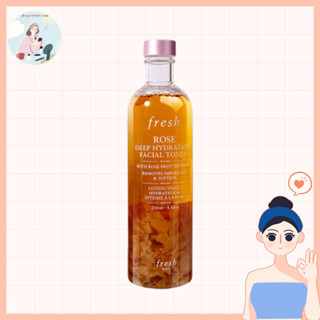 FRESH Rose Deep Hydration Facial Toner 250ml-โทนเนอร์ให้ความชุ่มชื้นแก่ผิว