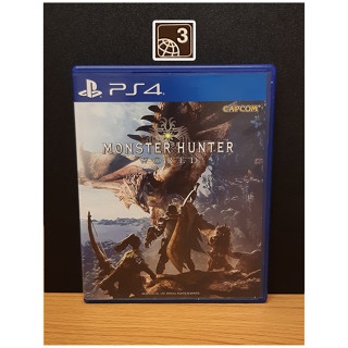 PS4 Games : MHW Monster Hunter World (Eng Ver) มือ2