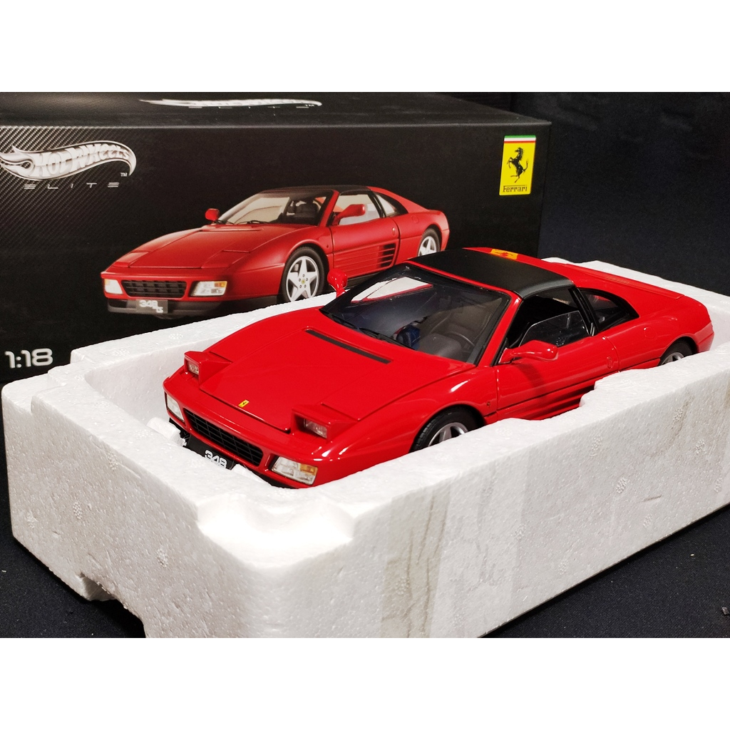 โมเดลรถferrari348 1/18 โมเดลรถ ferrari 348 F348 tb ts โมเดลรถFerrari 1/18