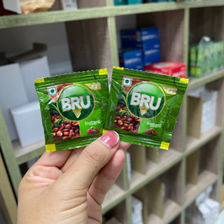 BRU instant Coffee กาแฟซอง 5 ซอง รสกาแฟเข้มข้น