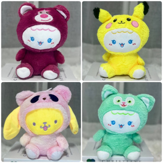 Sanrio ตุ๊กตาซานริโอ้ ตุ๊กตาหมีคอสเพลย์ 🧸 ขนาด 7 นิ้ว (ลิขสิทธิ์แท้💯% จากโรงงานผู้ผลิต พร้อมส่ง)