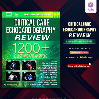 Critical Care Echocardiography review