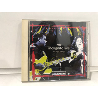 1 CD MUSIC  ซีดีเพลงสากล  last night in tokyo incognito live    (A17J84)