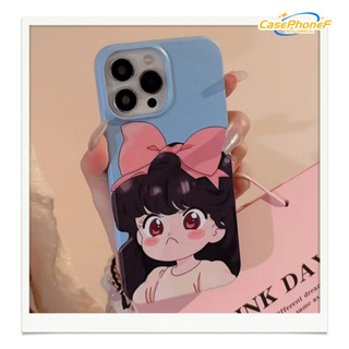 ✨ส่งของขวัญ✨เคส for iPhone 11 14 Pro Max Case for iPhone 12 13 ป้องกันการตก การป้องกัน สาวน่ารักหัวใจ การ์ตูน หวานสวย