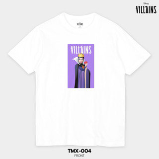 Power 7 Shop เสื้อยืดการ์ตูน "Villains" ลิขสิทธิ์แท้ DISNEY (TMX-004)