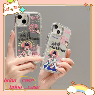 ❤️ส่งของขวัญ❤️ เคสไอโฟน 11 12 13 14 Pro Max พื้นผิวกระจก ความคิดสร้างสรรค์ ความนิยม แฟชั่น Case for iPhone ป้องกันการตก