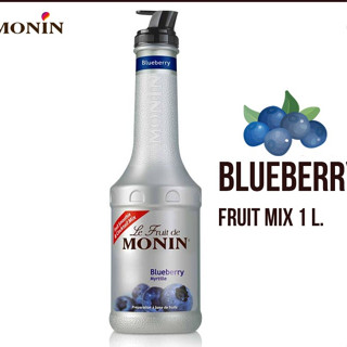 MONIN - Blueberry Fruit Mix 1000ml. โมนิน บลูเบอร์รี่ ฟรุ๊ตมิกซ์ 1000 มล.