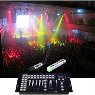 DMX ไร้สาย2.4กรัม DMX512รับส่งสัญญาณเลเซอร์ไฟควบคุมสำหรับเวทีผลดีเจดิสโก้ DMX เครื่องส่งสัญญาณรับ