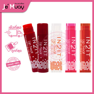 IN2IT Lip Treat Nourishing Lip Balm อินทูอิท ลิปบาล์ม ลิปสติก ลิปสีชัด ลิปติดทน กลิ่นหอมพร้อมบำรุง [4.5g]