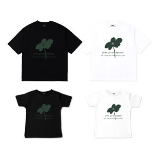 (พร้อมส่ง 💘) Emerald Flora 🍀 เสื้อทรง baby tee / oversize แบรนด์ NERXWORLD®